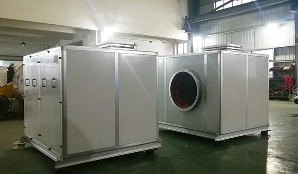 学校实验用离心风机，加静音箱更低噪