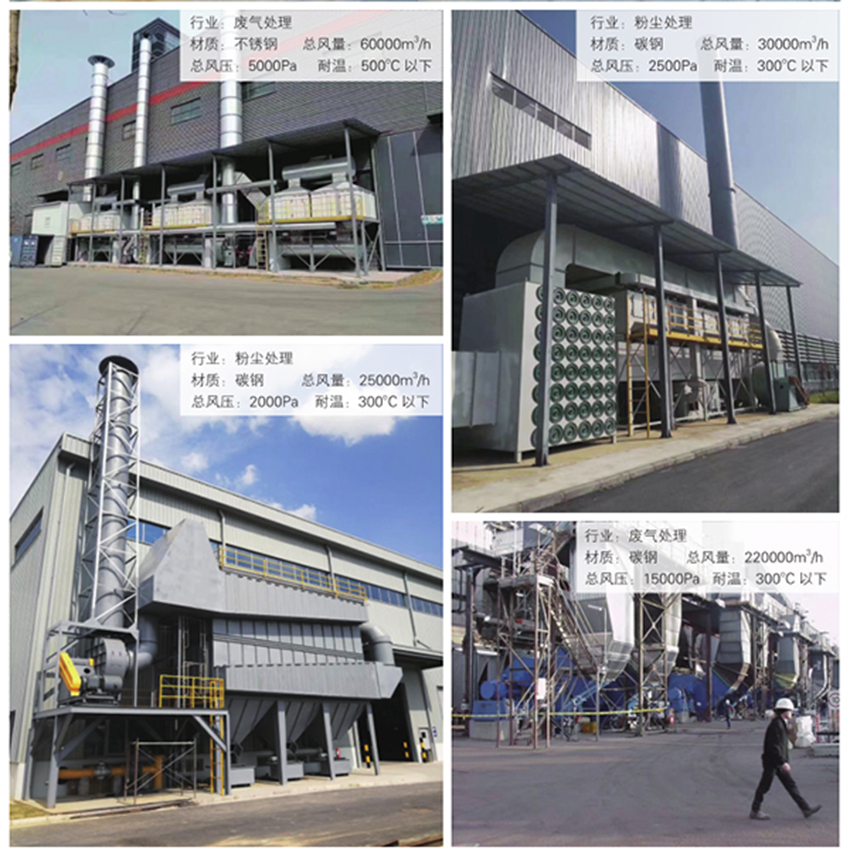 除尘防爆离心通风机-行业应用 除尘防爆离心通风机-行业应用